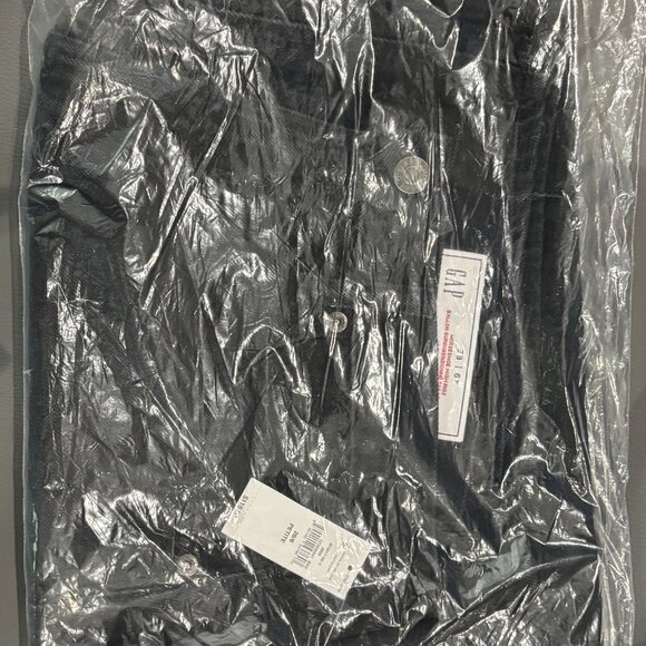 GAP Women's High Rise Ultrasoft Horseshoe Jeans - Petite 28/6 Black - Picture 5 of 5